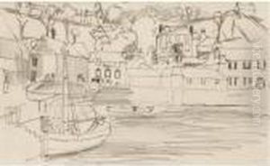Cornish Harbour by Christopher Wood