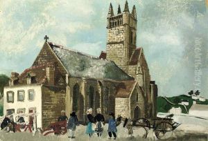 Church And Market, Brittany