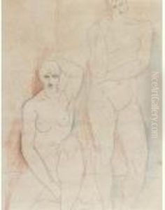 Two Nudes Two Nudes