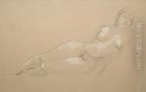 Reclining Nude by Christopher Wood
