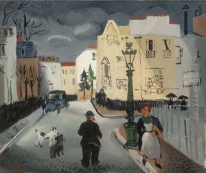 Street In Paris by Christopher Wood
