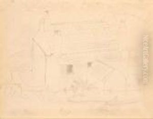 Cottage, Cornwall by Christopher Wood