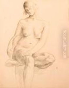 Seated Female Nude Seated Female Nude
