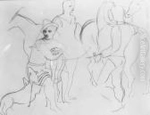 Circus Troupe by Christopher Wood
