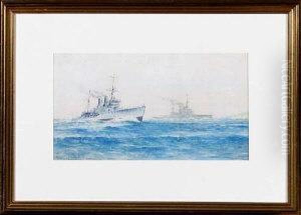 Two Battleships - view 1