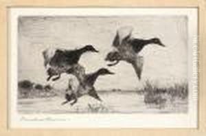 W. Benson : Taking Off by Frank Watson Wood