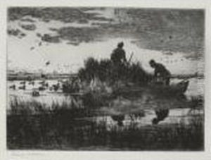 Duck Blind by Frank Watson Wood