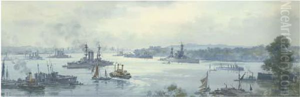 View Of Hamoaze, From Wearde Quay, Near Saltash - view 1
