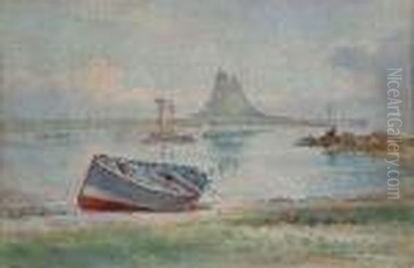 Holy Island Castle - view 1