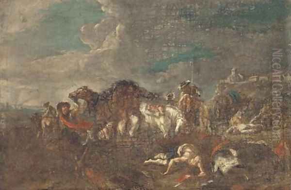 A battlefield - view 1
