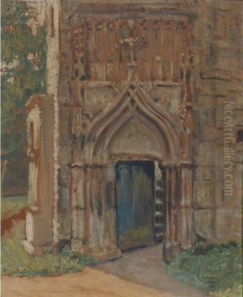 Door To Old Chateau, Perigneux - view 1