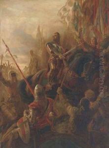 Edward, the Black Prince, and Sir John Chandos at Poitiers Edward, the Black Prince, and Sir John Chandos at Poitiers