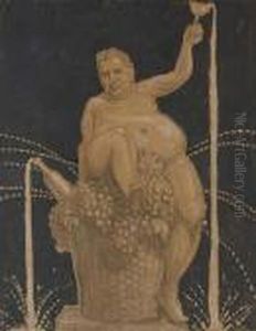Charles Manson As Silenus by Grant Wood