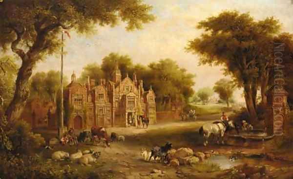 The Maypole Inn from Barnaby Rudge - view 1