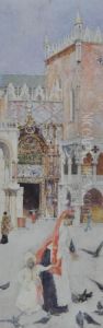 Scenes In St. Marks Square, 
Venice by David Woodlock