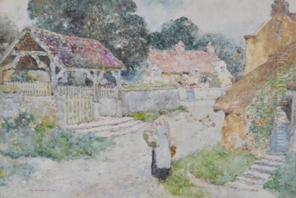 Village Gossip In The Shakespeare Country - view 1