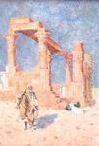 Ruined Temple Of Isis In Upper Egypt
