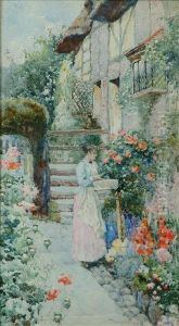 Pruning The Roses by David Woodlock