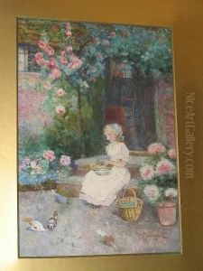 The Cottage Door by David Woodlock
