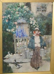 Milkmaid by David Woodlock