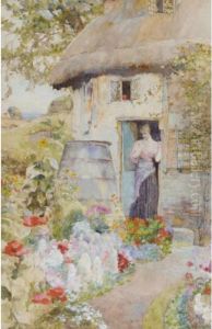 The Cottage Garden by David Woodlock