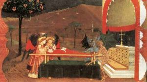 Miracle of the Desecrated Host (Scene 6) 1465-69 by Paolo Uccello