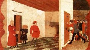 Miracle of the Desecrated Host (Scene 2) 1465-69 by Paolo Uccello