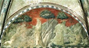 Creation of the Animals and Creation of Adam 1432-36 by Paolo Uccello