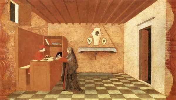 Miracle of the Desecrated Host (Scene 1) 1465-69 - view 1