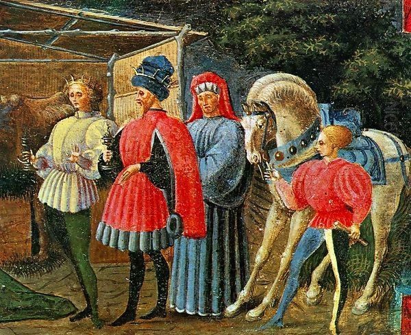 Adoration Of The Magi (Quarate Predella Detail) - view 1