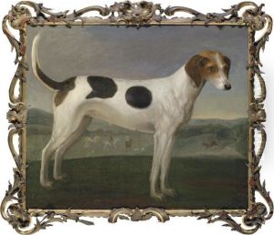 A Hound In A Landscape, A Hunt Beyond by John Wootton