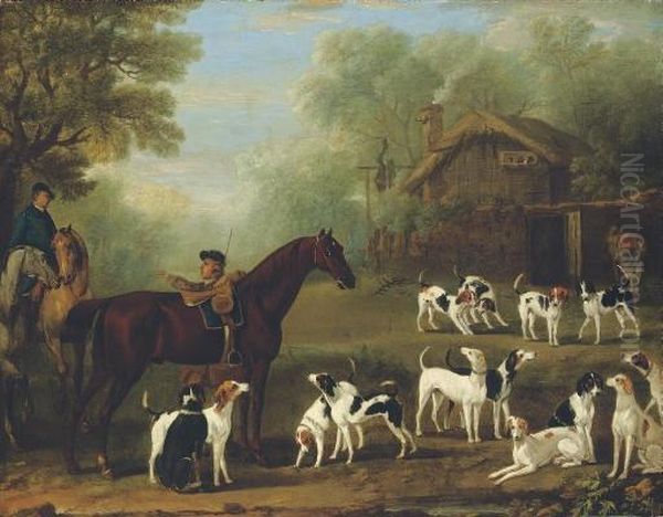 Unkenneling: A Study For The Painting In The Wootton Hall At Althorp - view 1