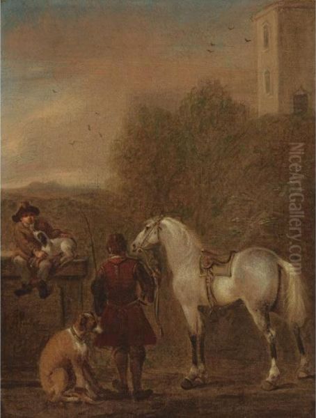 A Horse And His Groom - view 1