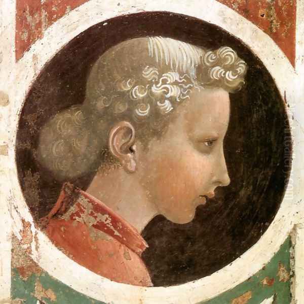 Roundel with Head (2) c. 1435 - view 1