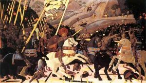Niccolo da Tolentino Leads the Florentine Troops 1450s