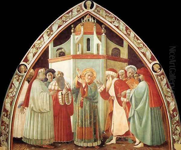 Disputation of St Stephen - view 1