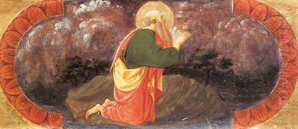 Sts John on Patmos (Quarate predella) - view 1