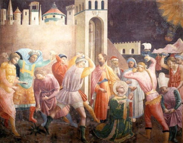 Stoning of St Stephen - view 1