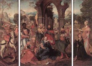 Adoration of the Magi c. 1520 by Flemish Unknown Masters