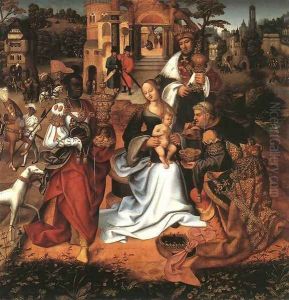 Adoration of the Magi 1513-20 by Flemish Unknown Masters
