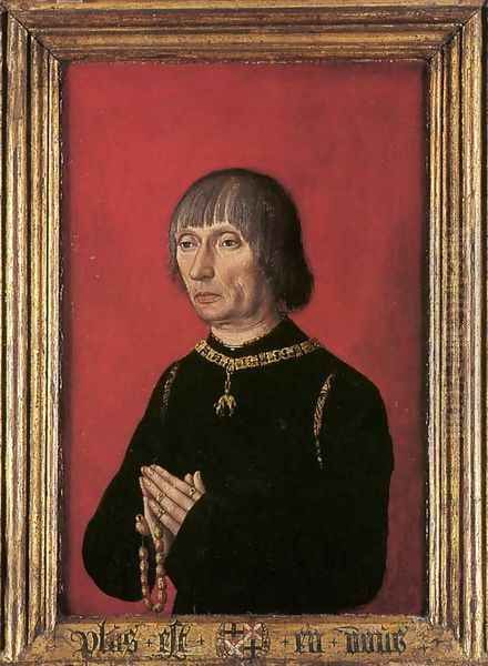 Portrait of Louis of Gruuthuse 1472-82 - view 1