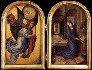 The Annunciation by Flemish Unknown Masters