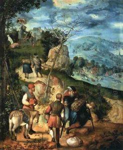 Abraham Leading his Son Isaac to the Sacrifice