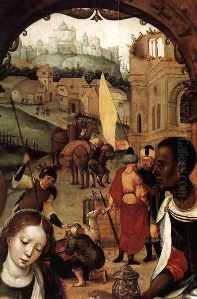 Adoration of the Magi (detail) - view 1