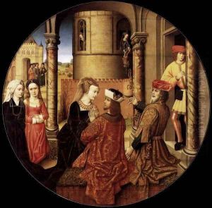 Joseph and Asenath by Flemish Unknown Masters
