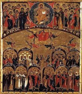 Synaxis Of All Saints by Russian Unknown Master