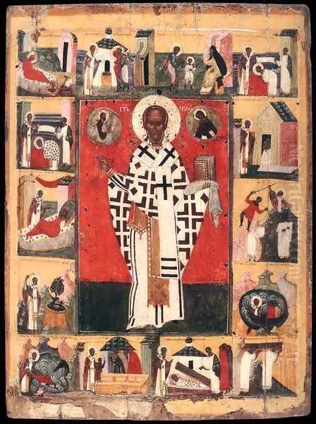 St Nicholas with Scenes from his Life - view 1
