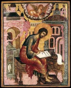 St Luke the Apostle and Evangelist by Russian Unknown Master