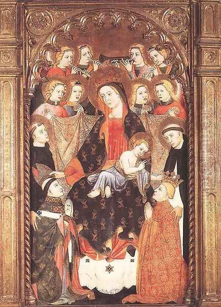 Virgin and Child with Angels and Saints 1400-25 - view 1