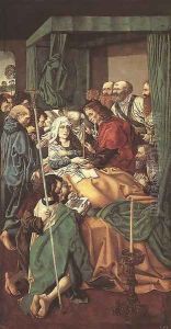 The Death of the Virgin 1490s by Spanish Unknown Masters